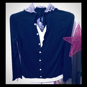 VSKA Unisex Mock Blazer/Shirt Combo